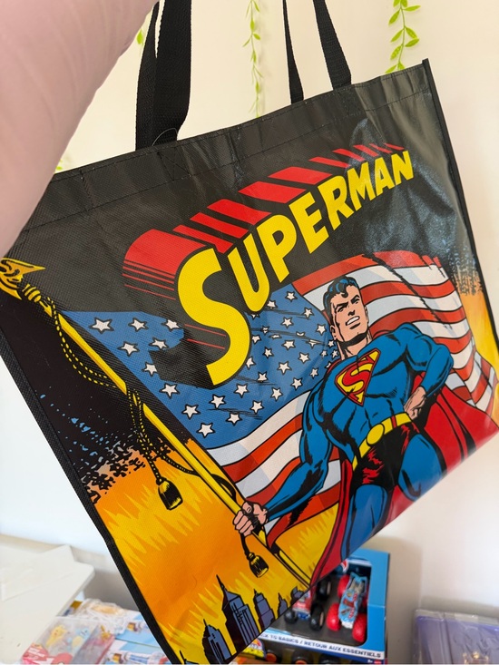 superman Handbags - DC Comics Superman Tote Bag - Blue/Yellow/Red/Black